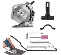 SENZZ Coupeur électrique pour carton,coupe de tissu avec coupe électrique, coupe rotative électrique pour couper les tissus et le cuir multicouches, compatible avec la plupart