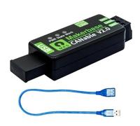 Seoncoeng CANable V2.0 Pro Émetteur-récepteur CANbus Contrôleur USBCAN CAN2.0 Convertisseur de protocole USB vers Can Carte d'analyse de Port série(CANable V2.0 S)