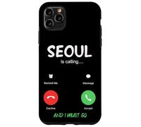 Séoul Appelle et Je Dois partir en Corée du Sud en Voyage Coque pour iPhone 11 Pro Max