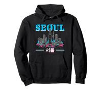 Séoul Corée du Sud Pop Style Vintage Corée du Sud Sweat à Capuche