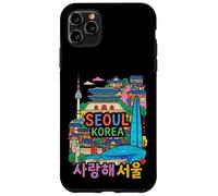 Seoul Corée du Sud Voyage Souvenir City Landmark Tourist Gift Coque pour iPhone 11 Pro Max