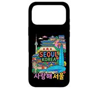 Seoul Corée du Sud Voyage Souvenir City Landmark Tourist Gift Coque pour iPhone 17 Pro Max