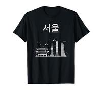 Séoul Corée en Hangul T-Shirt