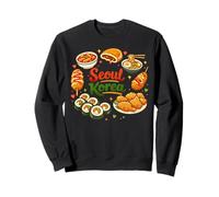 Séoul Corée Streetfood Kimbap Ramen Foodie Sweatshirt