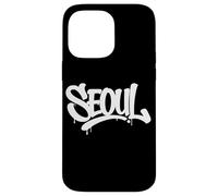 Seoul Graffiti City Street Art Handstyle Corée du Sud Coque pour iPhone 14 Pro Max