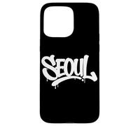 Seoul Graffiti City Street Art Handstyle Corée du Sud Coque pour iPhone 15 Pro Max