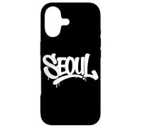 Seoul Graffiti City Street Art Handstyle Corée du Sud Coque pour iPhone 17