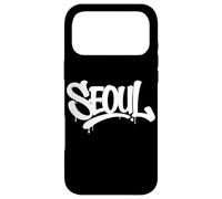 Seoul Graffiti City Street Art Handstyle Corée du Sud Coque pour iPhone 17 Pro Max