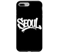 Seoul Graffiti City Street Art Handstyle Corée du Sud Coque pour iPhone 7 Plus/8 Plus