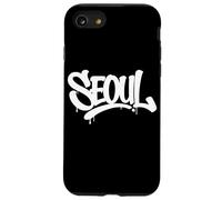 Seoul Graffiti City Street Art Handstyle Corée du Sud Coque pour iPhone SE (2020) / 7/8