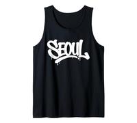 Seoul Graffiti City Street Art Handstyle Corée du Sud Débardeur