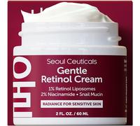 SeoulCeuticals Crème de nuit hydratante pour le visage au rétinol - Soin de la peau coréen pour réduire les rides, les cernes et les taches de vieillesse, crème anti-âge pour le visage de jour comme