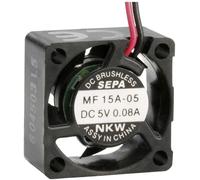 SEPA MF15A05 Ventilateur axial 5 V/DC 0.6 m³/h (L x l x H) 15 x 15 x 8 mm