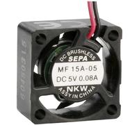 SEPA MF15A05 Ventilateur axial 5 V/DC 0.6 m³/h (L x l x H) 15 x 15 x 8 mm