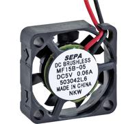 SEPA MF15B05 Ventilateur axial 5 V/DC 0.7 m³/h (L x l x H) 15 x 15 x 4.5 mm