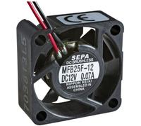 SEPA MFB25F12 Ventilateur axial 12 V/DC 4.2 m³/h (L x l x H) 25 x 25 x 10 mm