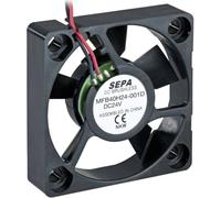 SEPA MFB40H24-001D Ventilateur axial 24 V/DC 11.28 m³/h (L x l x H) 40 x 40 x 10 mm