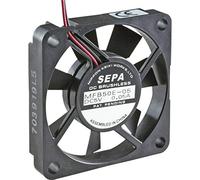 SEPA MFB50E12 Ventilateur axial 12 V/DC 14.3 m³/h (L x l x H) 50 x 50 x 10 mm