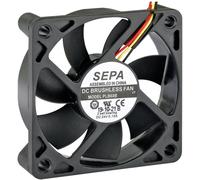 SEPA PLB60B12FSE33A Ventilateur axial 12 V/DC 27.6 m³/h (L x l x H) 60 x 60 x 15 mm