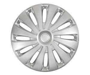 Sepang Argent Couverture Roues 15 Pouce Voiture ABS Antichoc Avec Anneaux Tenue