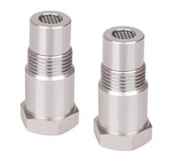 Separador de Sensor de Oxígeno | Espaciador de Sensor de O2 de Acero Inoxidable | Conector de Reemplazo para Vehículos