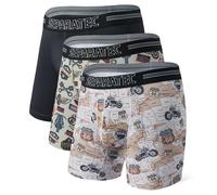 Separatec Caleçons pour Hommes avec Pochette de Soutien Caleçons Fonctionnels pour Hommes, légers et à séchage Rapide 3 ou 5 Paires