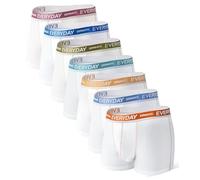 Separatec Slip Homme Lot de 7 Caleçon en Coton Poches Séparetées sous-vêtement Multi Pack Boxers Multicolore Chaque Couleur pour Chaque Jour