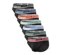 Separatec Slip Homme Lot de 7 Caleçon en Coton Poches Séparetées sous-vêtement Multi Pack Boxers Multicolore Chaque Couleur pour Chaque Jour