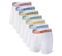 Separatec Slip Homme Lot de 7 Caleçon en Coton Poches Séparetées sous-vêtement Multi Pack Boxers Multicolore Chaque Couleur pour Chaque Jour