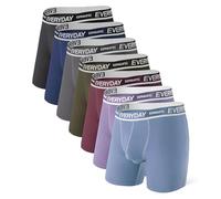 Separatec Slip Homme Lot de 7 Caleçon en Coton Poches Séparetées sous-vêtement Multi Pack Boxers Multicolore Chaque Couleur pour Chaque Jour