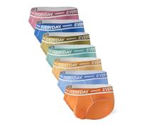 Separatec Slip Homme Lot de 7 Caleçon en Coton Poches Séparetées sous-vêtement Multi Pack Boxers Multicolore Chaque Couleur pour Chaque Jour