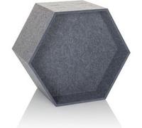 Séparateur acoustique / absorbeur de son FLEXMIUT STORE B 36x54,5x25 modulaire PET plastique gris
