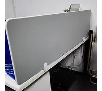 Séparateur acoustique de bureau - Intimité - Autoportant - Insonorisant - Pour postes de travail - Améliore l'intimité et réduit le bruit dans les environnements de bureau