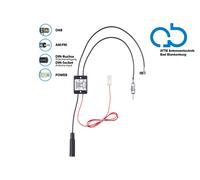 Separateur antenne AM FM DAB+ DIN-f->DIN-m- SMB-f- passif
