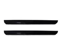 Séparateur Becquet Lèvre Avant pour VW pour Tiguan pour Ligne 2017-2019 Pare-Chocs Avant Voiture Garniture Moulage Inférieure sans Peinture Séparateur Spoiler(Left and Right)