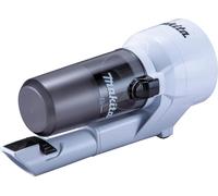 Séparateur cyclonique Makita blanc Capte une grande partie des particules de poussière pour conserver toute la puissance d'aspiration.