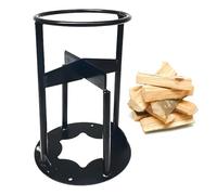 Séparateur d’embrasement de bois à brûler, coin pour fendre le bois pour Fendre Bûches Bois Cheminée Feu de Camp Barbecue Jardin Camping (Lame plate,Petit)