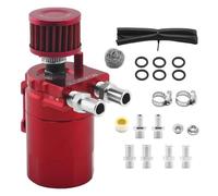 Séparateur D’Huile Moteur - Kit Bafflé Avec Filtre | Accessoire Universel En Aluminium Pour Voiture, Nettoyage Et Optimisation Du Système