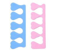 Séparateur D’orteils pour Manucure en Mousse EVA, Cœur Lot de 2 | Coussinage Confortable, Protège le Vernis Frais, Usage Ongles et Doigts, pour Séchage et Nail Art Couleur Aléatoire