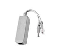 Séparateur d'alimentation par Ethernet compact pour caméras et accès transformant efficacement 48 V à 12 V Séparateur d'alimentation par Ethernet standard