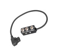 Séparateur d'alimentation pour batterie unique | D-Tap vers trois ports 0B 2 broches pour la vidéo, les affichages et les dispositions d'enregistreur sur les constructions