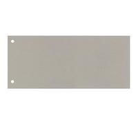 Séparateur d'archives avec deux trous Q-Connect 24x10,5 cm 190 g/m gris conf. de 100 - KF00513