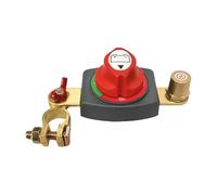 Séparateur de batterie à courant élevé - Interrupteur portable pour bateau/camping-car, interrupteur de séparation sécurisé 12 V avec serrure à clé | Disjoncteur de batterie haute performance pour une