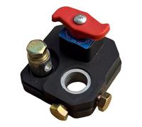Séparateur de batterie Auto 12V 24V - Contrôle de la batterie en laiton | Interrupteur principal pour le camion Boot Motorhome Tracteur Motorcyclette | Interrupteur de distributeur d'alimentation pour