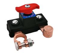 Séparateur de batterie, interrupteur d'alimentation 12 V 24 V, relais de coupure, accessoire de sécurité robuste contre la perte de courant pour camion, bateau à moteur et bateau