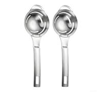 Séparateur de blanc d'œuf de cuisine 6 emplacements pour gros œufs | Rainures profondes à 6 trous, séparation propre, pas de mélange croisé, convient aux gros œufs, contrôle précis du jaune