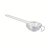 Séparateur De Blanc D'œuf Et De Jaune D'œuf En Acier Inoxydable 304, 1 Pièce, Avec Long Manche, Outil De Cuisine