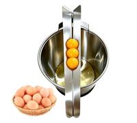 Séparateur de Blanc d'Œuf Ustensiles Cuisine Multifonction Acier Inoxydable | Filtre à Blanc d'Œuf Cru Outils de Cuisine Pour Pâtisserie Maison Cuisson Petit-Déjeuner Pudding Meringue Préparation