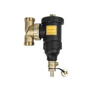 Séparateur de Boue Laiton DN25 Aimant Permanent(female DN25-1 inch) | Maille radiale, séparation impuretés, pour chambre stockage large, purge en ligne, fermé