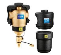 Caleffi Dirtmag Schlammabscheider 546315 3/4 "IG, boîtier en laiton, avec isolation